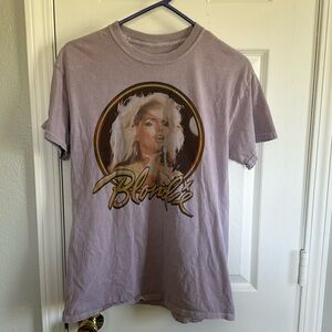 Light purple Forever 21 Blondie T-shirt